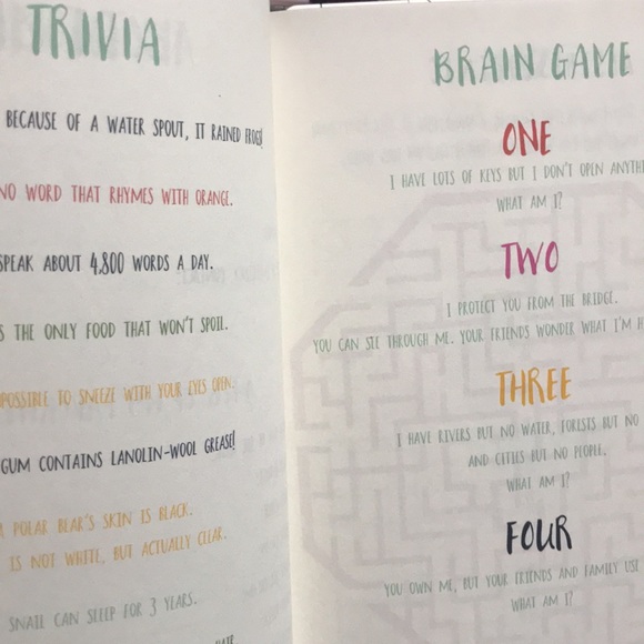 Markings CR GIBSON  200 pg Activity book MJ120A-3A trivia, puzzles ,games  NEW - Picture 7 of 10